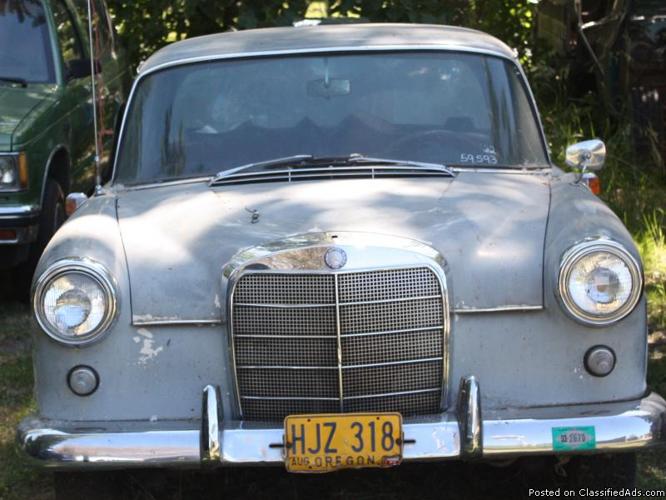 1962 Mercedes Benz 190 - Price: $1250.00