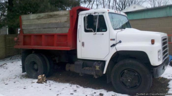 1984 International S1900 Dump Truck-5-Ton - Price: 4000.00