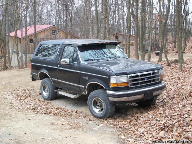 1992 ford bronco - Price: $600.00