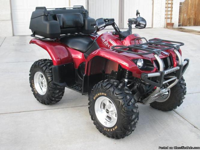 2004 Yamaha Grizzly 660 Limited Edition ATV - Price: $4200