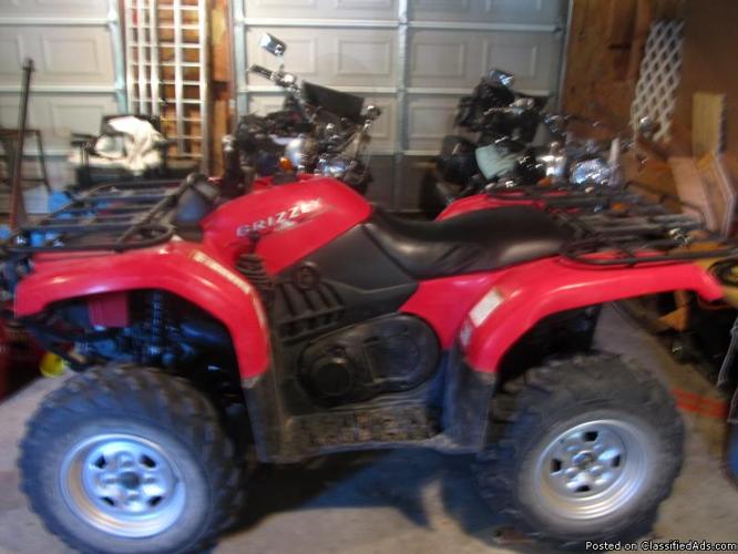 2005 YAMAHA 660 GRIZZLY - Price: $3000.00 FIRM