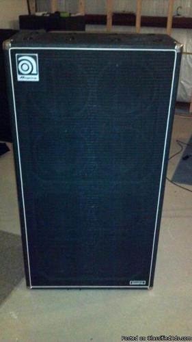 Ampeg SVT 810E Bass Cabinet & Slip Cover - $700 - Price: 700.00