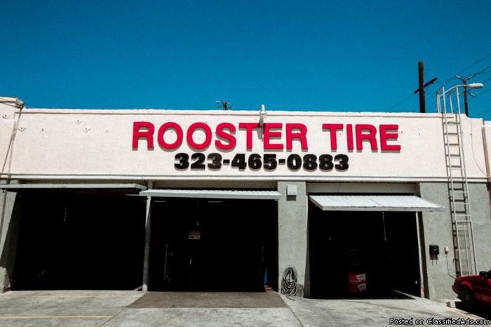 Cheap used tires in LA... Rooster Tire And Auto