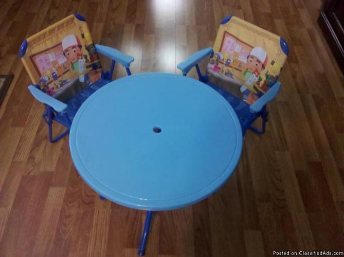 Childrens Table and Chairs For Sale - Price: $20.00