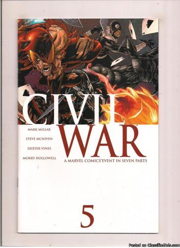 Civil War #5 (MARVEL Comics) - Price: 3.00