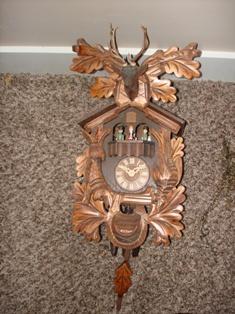 Cuckoo clock (originally purchased in Germany) - Price: $350.00