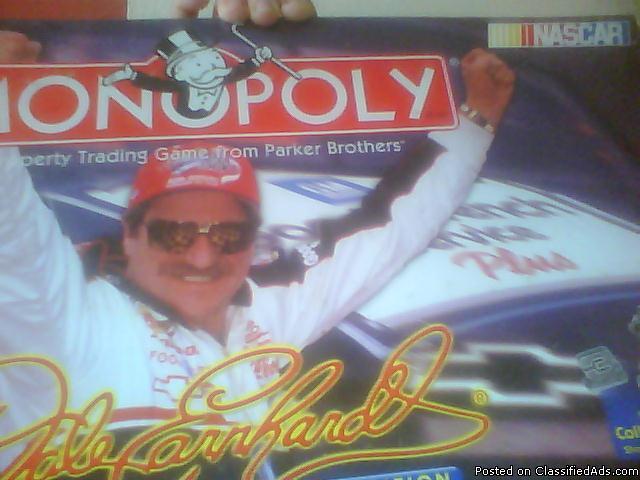 Dale Earnhardt Monoploy Game - Price: 500.00