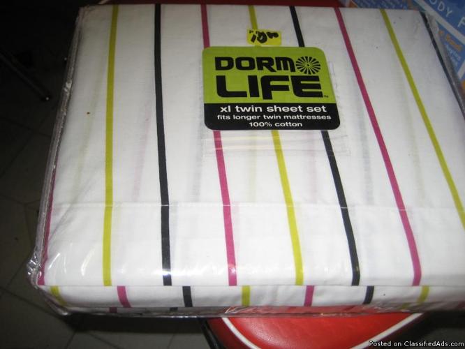 Dorm Sheets (in package) - Price: $10.00
