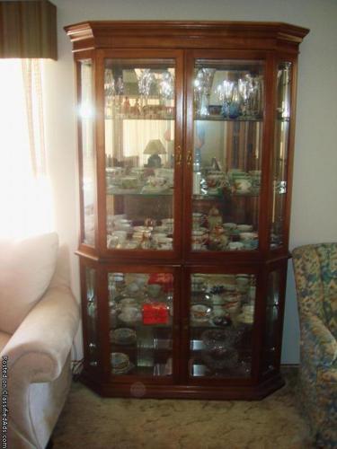 Elegant, Compact Display Cabinet - Price: $300.00/best offer