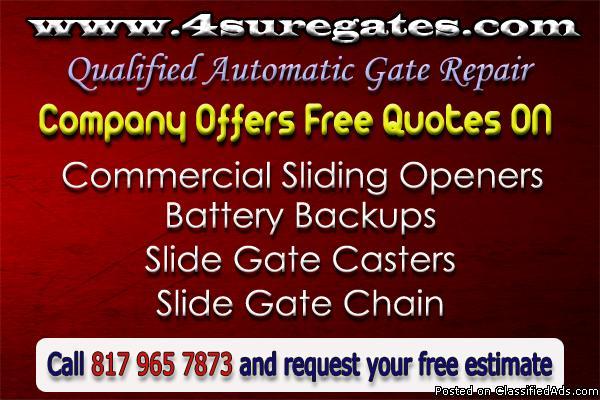 Fort Worth Commercial Automatic Gate Service