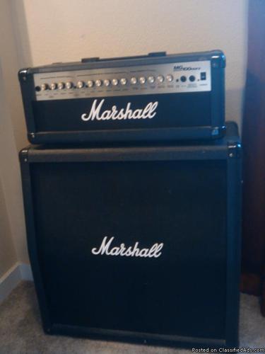 Marshall halfstack with head and effect pedal - Price: 700 OBO