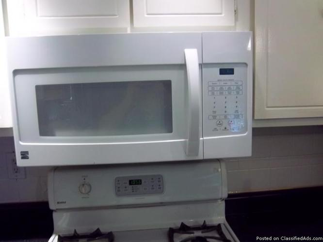 Microwave-Kenmore over the stove - Price: $200