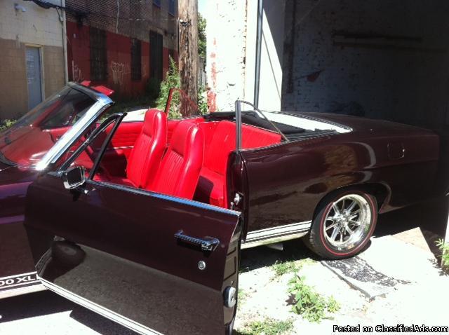 MINT 1968 FORD GALAXIE XL 500 CONVERTIBLE - Price: $23000.00