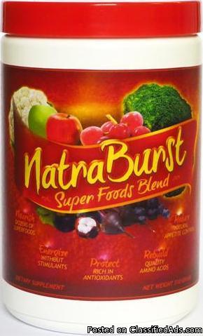 Natra Burst Food Supplement - Price: 69.95