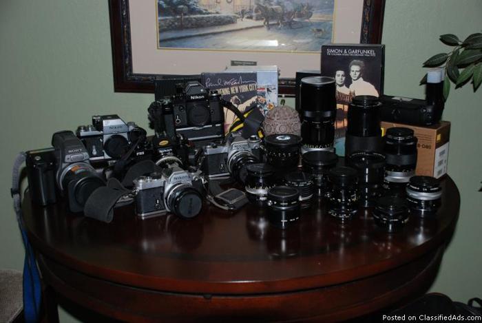 Nikon camera equipment for sale - Price: negotiable