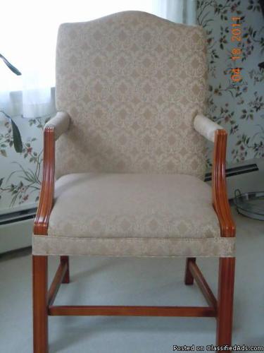 OCCASSIONAL CHAIR Wood/Upholstered - Price: $125.00