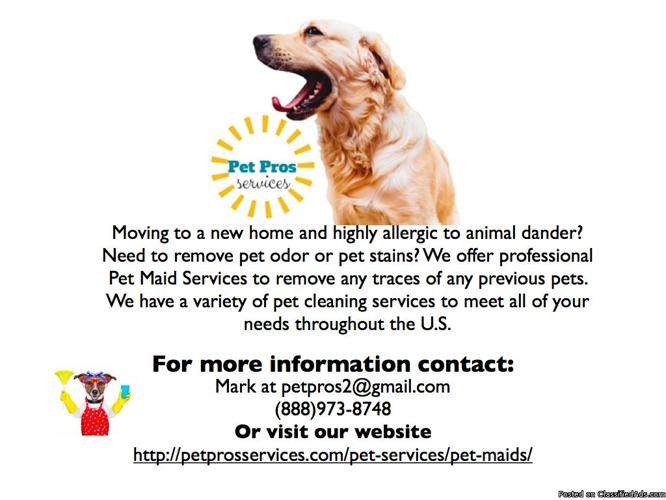Pet Maid Services