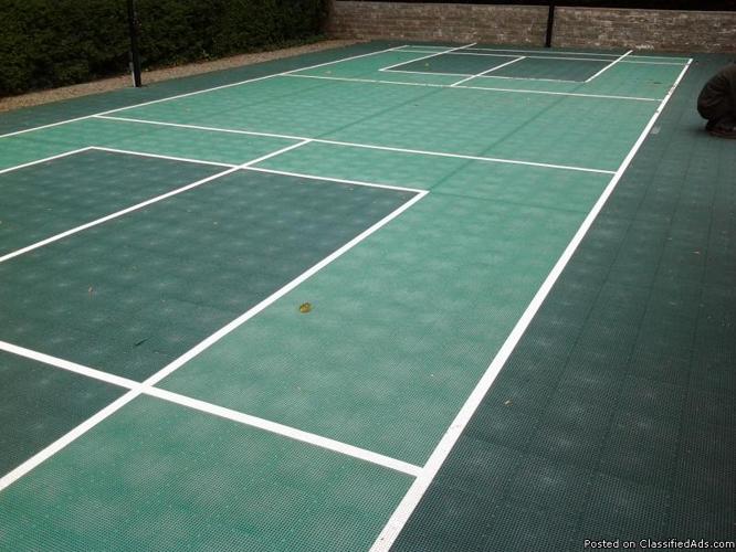 Sport Court type tiles - Price: 850.00