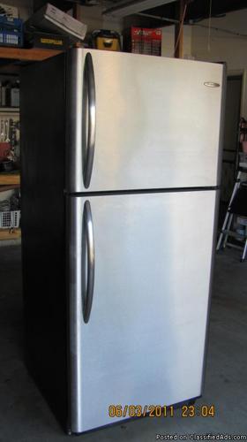 stainless steel fridge - Price: $295.00