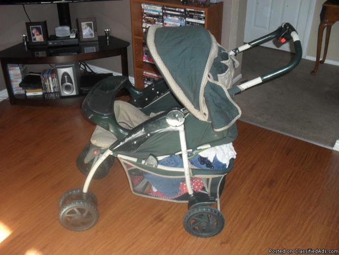 Stroller with car seat - Price: $30