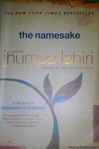 The Namesake by Jhumpa Lahiri - Price: 8.00