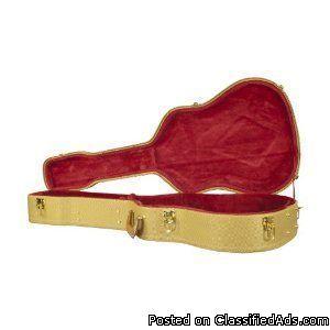 Tweed Deluxe Hardshell Case for Acoustic Guitar - Price: $55.00