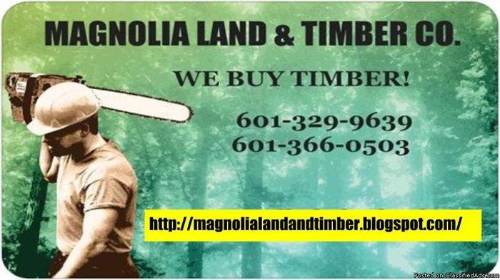 WE ARE BUYING TRACTS OF TIMBER IN MISSISSIPPI. 601-329-9639