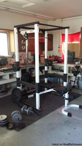 Weight Cage and Bench