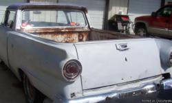 1957 FORD RANCHARO
NEEDS RESTORED OR USE FOR PARTS
NO TITLE
ASK FOR JIM
513-421-3015