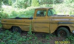 This truck has sat for over 15 years. It's a 1959 Chevy Apache (Fleetside) Truck. Needs a lot of work. If interested call Ruth at 541-560-3767.
.