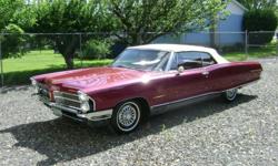 This car is a 1965 Pontiac Bonneville Convertible with a 389&nbsp;V8 automatic transmission, it is&nbsp;in very good condition inside and out, with many emblems and some parts gold or chrom plated.
Car has been garaged kept and runs great.&nbsp;We have a