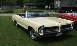 1965 Pontiac Parisienne Custom Sport Convertible, 283, 2spd, power steering and power brakes, black interior and top.very clean and in beautiful shape, Garage Kept - See more at: