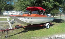 For Sale: 1968 MFG Tri-hull with newer bimini top, solid hull, nice seats, solid floor and transom.
1968 Evinrude 40hp - runs great, never been in salt water
1966 trailer - bunk style in very good condition.
Private sale with clear FL title. NO fees!
Mike