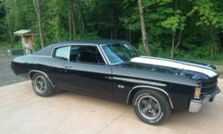 1971 Chevrolet Chevelle SS For Sale in Erie, Pennsylvania&nbsp; 16509
Look out muscle car enthusiasts!&nbsp; This 1971 Chevy Chevelle SS is not a clone.&nbsp; This mid-sized muscle car is a true classic beauty that is ready to turn heads.&nbsp; It