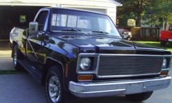 1973 chevy cheyenne!! new paint and interior 2 w drive 454 engine; runs good; air condition works good!! must see to apreciate!!!