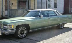 1976 CADILLAC SEDAN DE VILLE IN GOOD CONDITION 84,000 ORIGINAL MILES SECOND OWNER RUNS GREAT! NEEDS HEATER CORE INSTALLED. CAR HAS BEEN WELL MAINTAINED. MUST SELL OR TRADE!