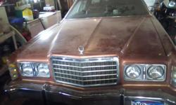 1977 Ford LTD Been sitting in garage for 3 years. Great project car. Nice body, very little rust. Rear bumper detached, needs transmission, tires, headlight. Upholstery in excellent shape, carpet needs replacing. Nice car for the money. Come take a look!