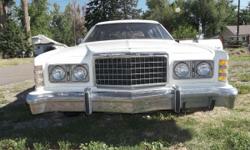 What a rare find! A clean 1977 Ford LTD Station Wagon from an estate.
This car is clean for a 35 year old car. Passed Colorado emissions!
Showing 78,444 miles, this car has been well taken care of!
New radiator, New 4 barrel carburetor Good glass and good