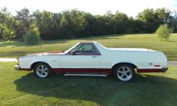 Beautiful 1977 Ford Ranchero with&nbsp; only 78,000 actual miles. 5.0 L 302 engine with a two barrel carb for good gas mileage. C-6 automatic transmission.&nbsp; Power brakes and steering, cold AC.&nbsp; NEW TWO-TONE RED AND WHITE BASE CLEAR COAT PAINT.
