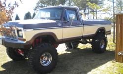 1979 Ford 4x4 w/ 12" lift, 40" new Bogger TSL's, 400 CIDw/ 400 HP, AT, AC. 561-274-1075 Cash talks...