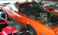 Engine- 1969 olds 442 rebuilt, TRW flat top pistons, Edelbrock alum. highrise intake, Edelbrock performer series 750 carb, new street cam, new distributer and wires, new alt. and batt. just had oil change. clean title. needs interior work and a little