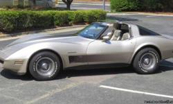 1982 Chevrolet Corvette Collector Edition
Matching numbers, low-mileage, pampered and nearly all-original Collector Edition
&nbsp;
Highlights:
&nbsp;
&nbsp; &nbsp; Everything works and has been lovingly maintained!
&nbsp; &nbsp; 65,881 original Miles