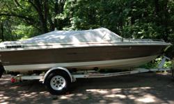 1989 SeaRay Seville with trailer.&nbsp; 19 foot, inboard/outboard motor with open bow.&nbsp; Good condition, runs good.&nbsp; Need to go soon.