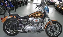 Orange 1990 Harley Davidson XL1200
1200cc engine
EFI
5-speed trans
Odo - 4,344