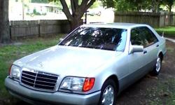 FOR SALE BY OWNER
'92 MERCEDES 600 SEL RUNS AND DRIVES REALLY GOOD.
VERY LOW MILEAGE AT 67155 MILES WHICH COMES TO APPR. 3050 MILES ANNUALLY!
6.0L V12 WITH 4 SPEED AUTOMATIC
CAR IS FULLY LOADED WITH POWER EVERYTHING
WAY TOO MANY FEATURES TO LIST, PAINT IS
