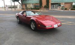 I have for sale is a 1995 Chevrolet Corvette Coupe with a six speed manual, Strong running car with high performance parts, with car cover. &nbsp;Everything works plus new tires, full Borla cat back exhaust, radator, and water pump. &nbsp;Just give me a