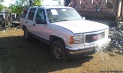 Parting out 1995 Gmc Yukon Please call Affordable Auto Parts for prices 1-815-722-9072 M-F 9-5 Sat 9-3 Located in Joliet il 328 Patterson Rd. Parts only!!