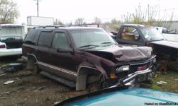 Parting out 1997 GMC Yukon Please call Affordable Auto Parts for prices 1-815-722-9072 M-F 9-5 Sat 9-3 Located in Joliet il 328 Patterson Rd. Parts only !!