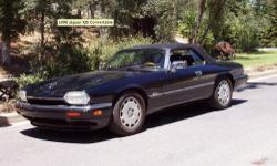 1996 Jaguar XJS, 4.0L 237 Hp. inline six cylinder engine with 4 speed transmission. Last year of production, this 60th Anniversary model is becoming increasingly rare to find in such near mint condition. With only 56,000 orginial miles the black exterior