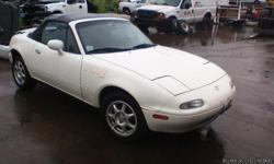 Parting out 1996 Mazda Miata Please contact Affordable Auto Parts for prices 1-815-722-9072 M-F 9-5 Sat 9-3 Located in Joliet il 328 Patterson Rd. Parts only!!!
Good Motor only has 43,000 Miles. Please call for prices